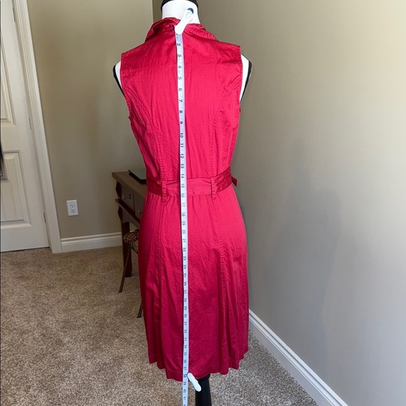 Reitmans Red Sleeveless A-Line Midi Dress - Picture 6 of 11